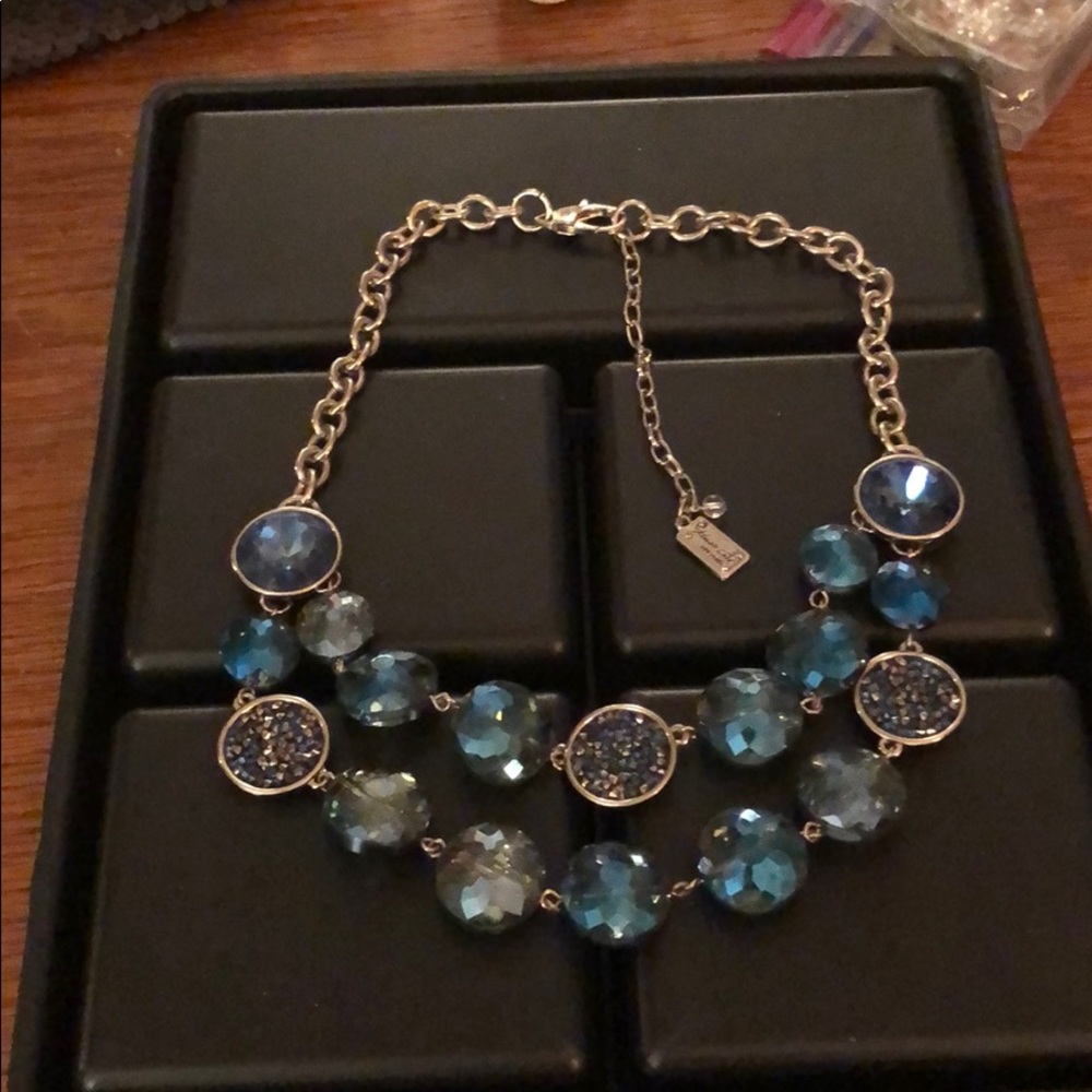 Kenneth Cole midnight blue necklace